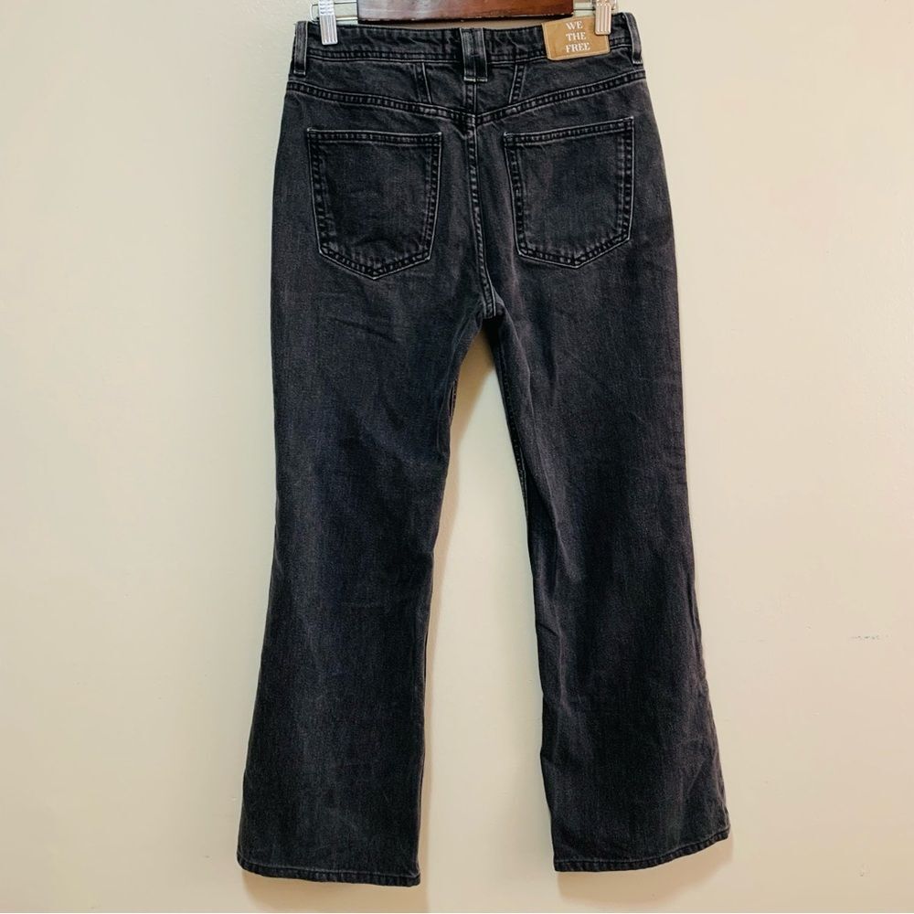 Free People We The Free Ava High Rise Washed Black Jeans size 26 - Picture 4 of 8